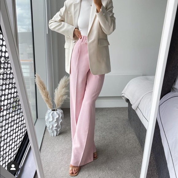 Zara Menswear Style Trousers with Cross Wrap Button - Picture 10 of 16